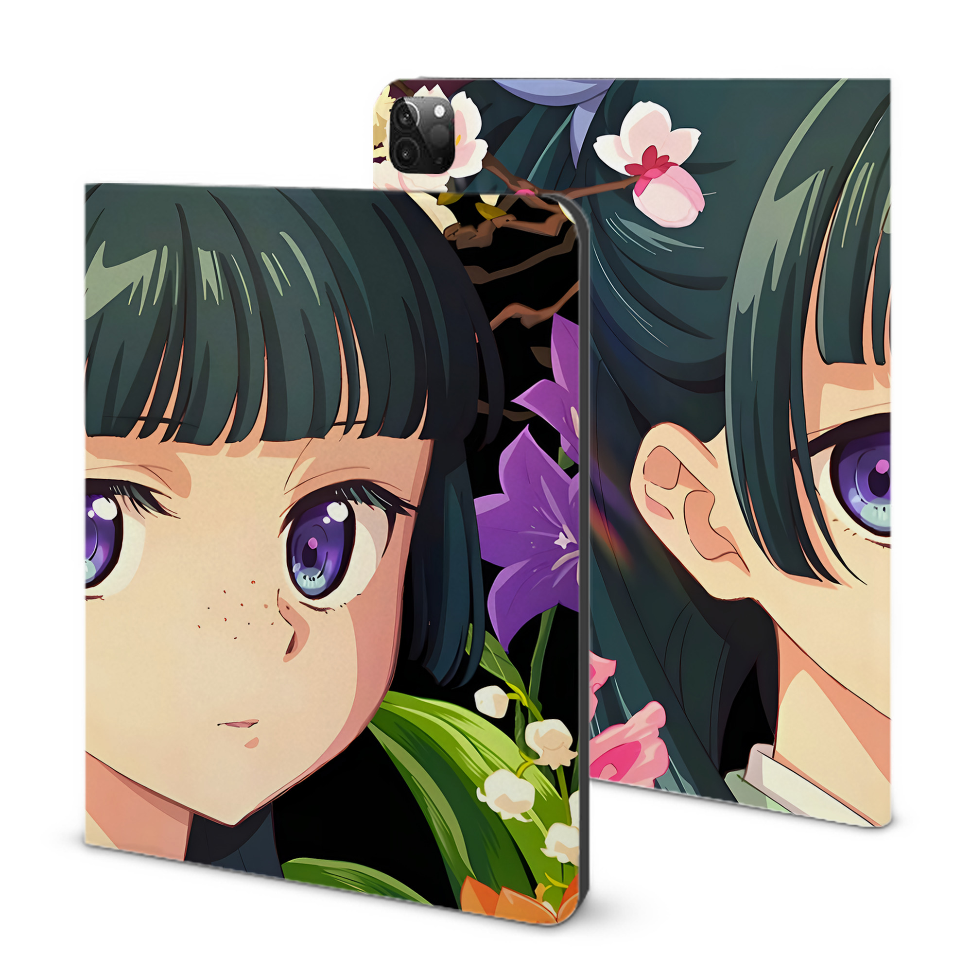 （画像用） 薬屋のひとりごと The Apothecary Diaries IPadケース ペンホルダー付き ブックスタイルデザイン